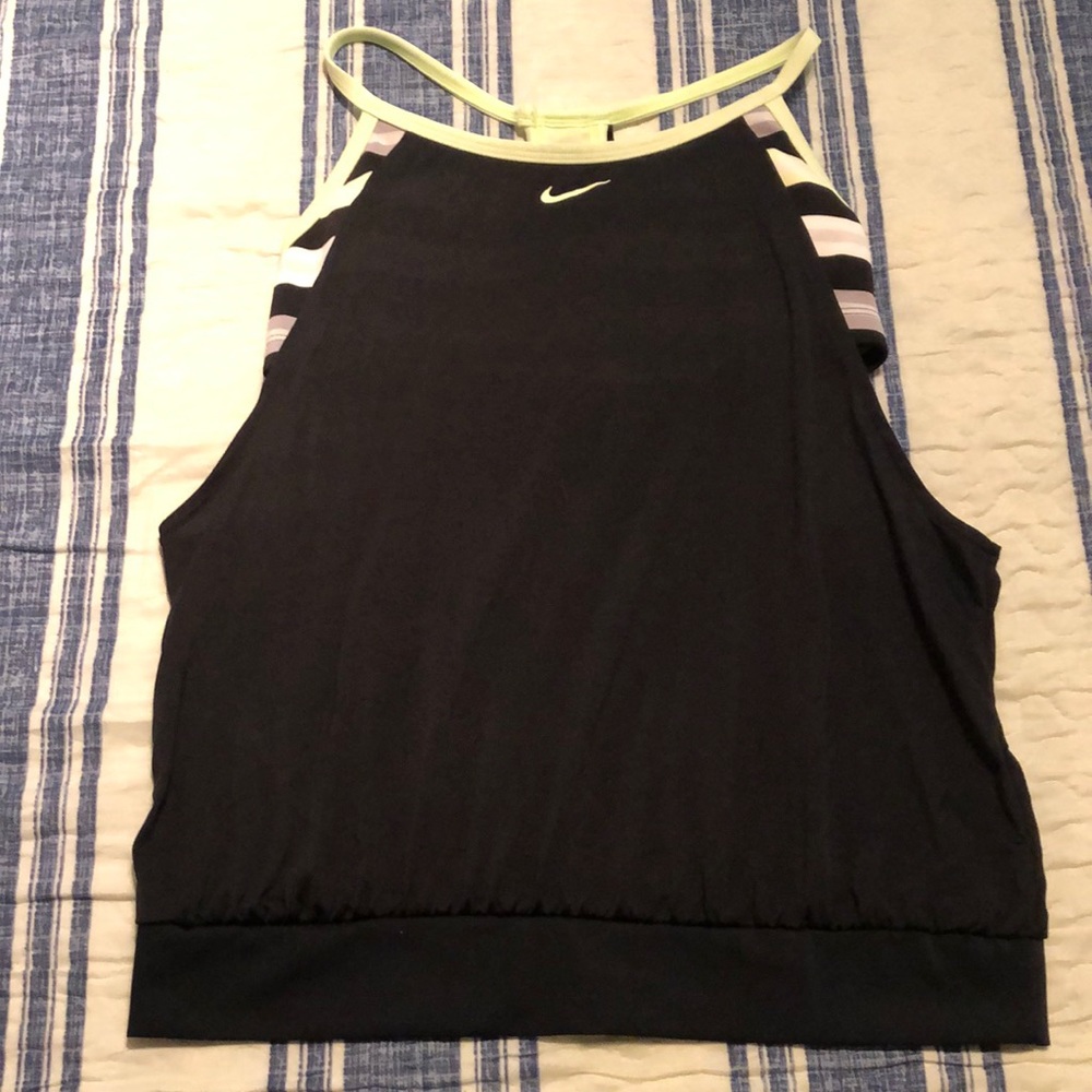 Nike workout tank with attached sports bra. Medium